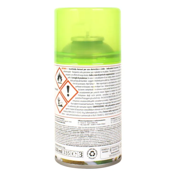 ZIG ZAG INSETTICIDA REPELLENTE AL PIRETRO PLUS 250 ML x EROGATORE AUTOMATICO RICARICA